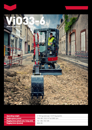 Minibagger Yanmar ViO33-6 