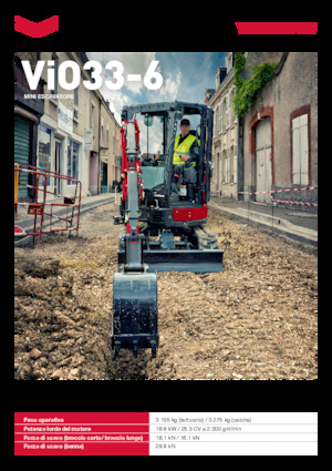 Minibagger Yanmar ViO33-6 