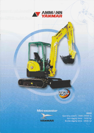 Minibagger Yanmar VIO 35
