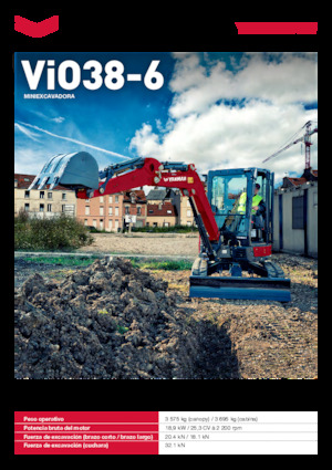 Minibagger Yanmar ViO38-6 