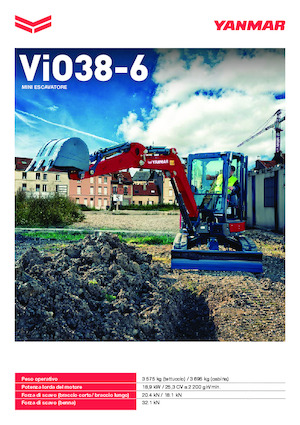 Minibagger Yanmar ViO38-6 