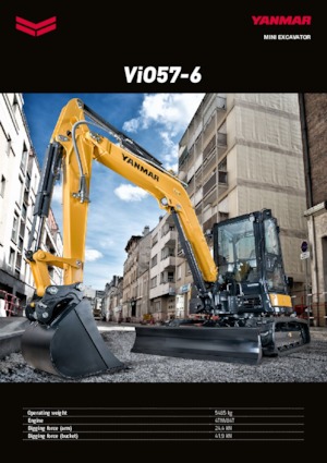 Minibagger Yanmar VIO 57-6 BCR