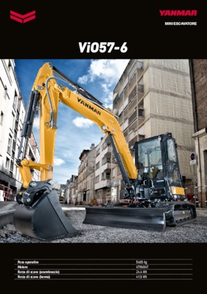 Minibagger Yanmar VIO 57-6 BCR