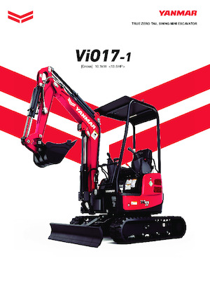 Minibagger Yanmar ViO17-1