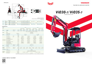 Minibagger Yanmar Vio30-7 
