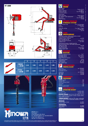 Minibagger Hinowa VT 4000