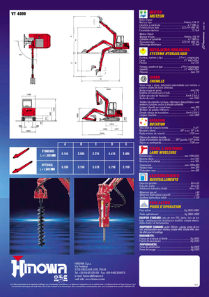 Minibagger Hinowa VT 4000