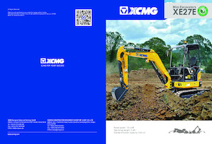 Minibagger XCMG XE27E Canopy