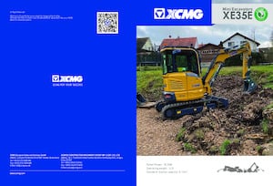 Minibagger XCMG XE35E Cabin 