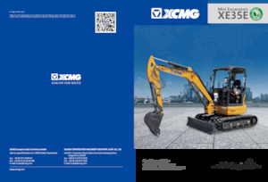 Minibagger XCMG XE35E Canopy
