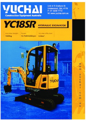 Minibagger Yuchai YC18SR