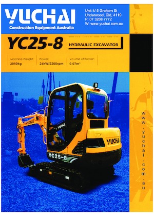 Minibagger Yuchai YC25-8