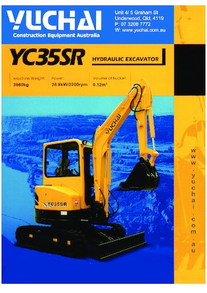 Minibagger Yuchai YC35SR 