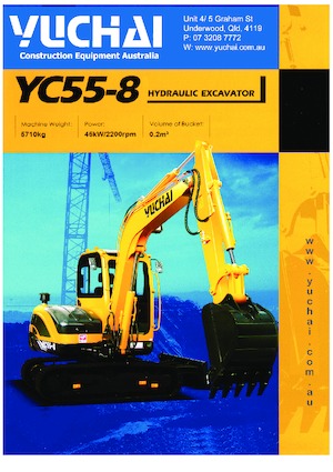 Minibagger Yuchai YC55-8