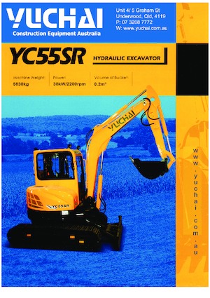 Minibagger Yuchai YC55SR