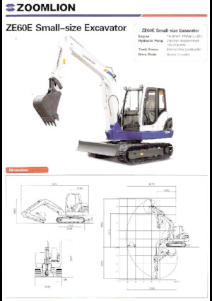 Minibagger Zoomlion ZE60E
