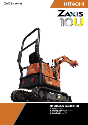 Minibagger Hitachi ZX10U-2