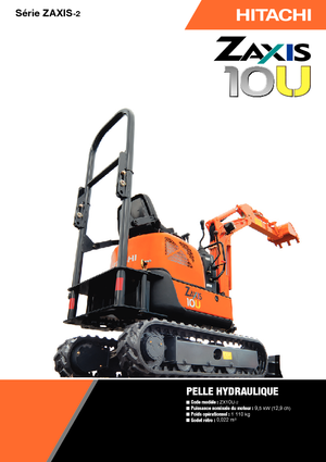 Minibagger Hitachi ZX10U-2