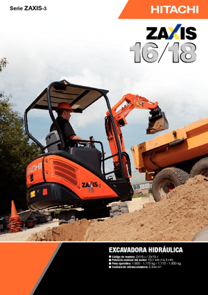 Minibagger Hitachi ZX 18-3