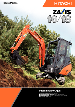 Minibagger Hitachi ZX 18-3