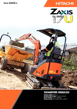 Minibagger Hitachi ZX 17 U-2