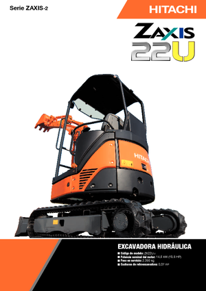 Minibagger Hitachi ZX 22 U-2