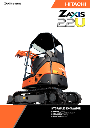 Minibagger Hitachi ZX 22 U-2