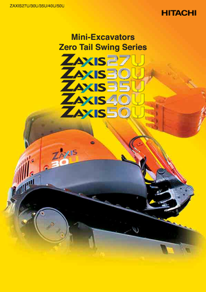 Minibagger Hitachi ZX 27 U-2