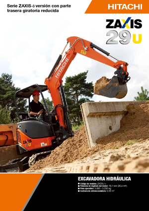 Minibagger Hitachi ZX 29 U 3