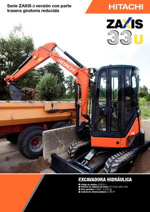 Minibagger Hitachi ZX 33 U 3