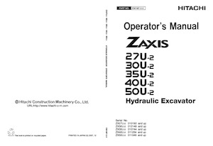 Minibagger Hitachi ZX 40 U-2