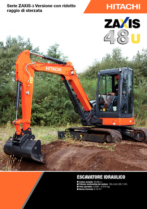 Minibagger Hitachi ZX 48 U 3