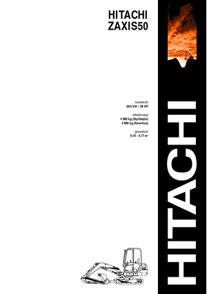 Minibagger Hitachi ZX 50