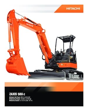 Minibagger Hitachi ZX 50 U-2