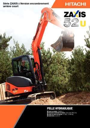 Minibagger Hitachi ZX 52 U 3