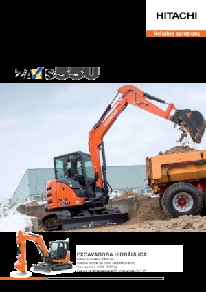 Minibagger Hitachi ZX55U-5A