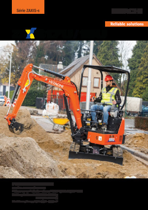 Minibagger Hitachi ZX17U-6