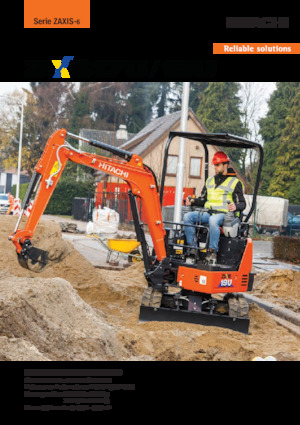 Minibagger Hitachi ZX17U-6