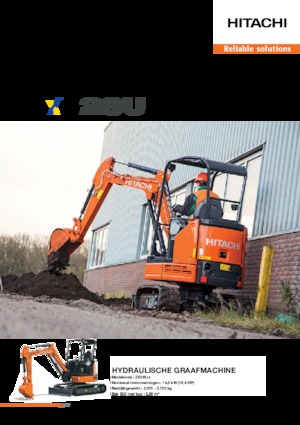 Minibagger Hitachi ZX26U-5