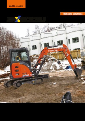 Minibagger Hitachi ZX33U-6