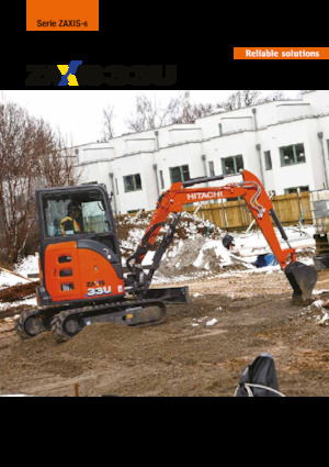 Minibagger Hitachi ZX33U-6