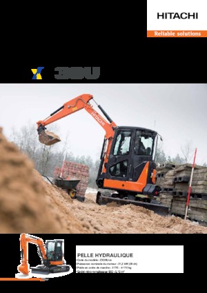 Minibagger Hitachi ZX38U-5A