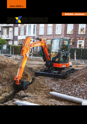 Minibagger Hitachi ZX38U-6