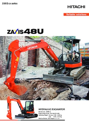 Minibagger Hitachi ZX48U-5A