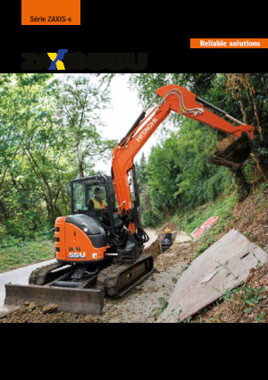 Minibagger Hitachi ZX55U-6