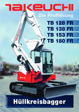 Minibagger Takeuchi TB 138 FR