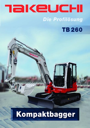 Minibagger Takeuchi TB 260