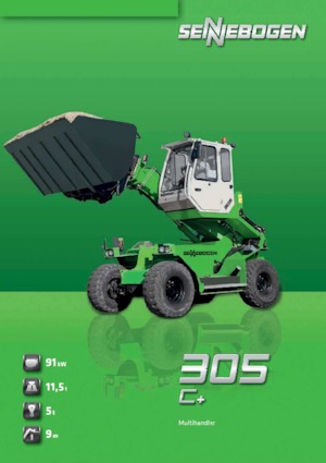 Mobilkrane-Tele Sennebogen 305 C+