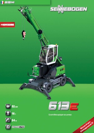 Mobilkrane-Tele Sennebogen 613 M