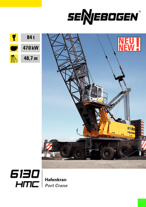 Mobilkrane-GA Sennebogen 6130 HMC